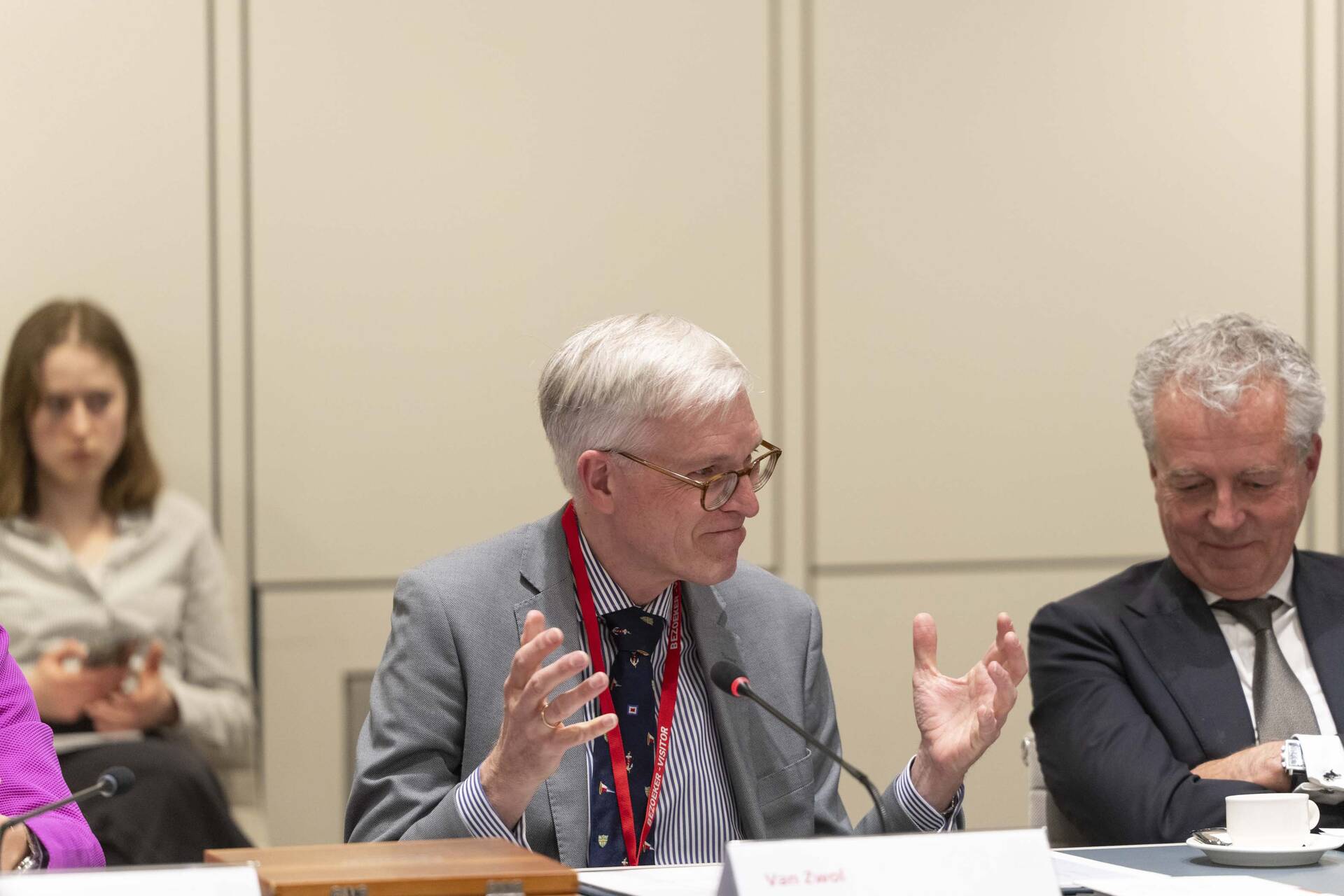 Voorzitter van de staatscommissie Richard van Zwol zei dat gematigde groei leidt tot bredere welvaart