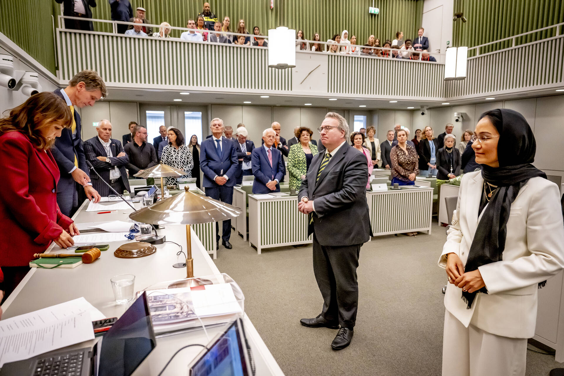 Twee nieuwe Eerste Kamerleden geïnstalleerd