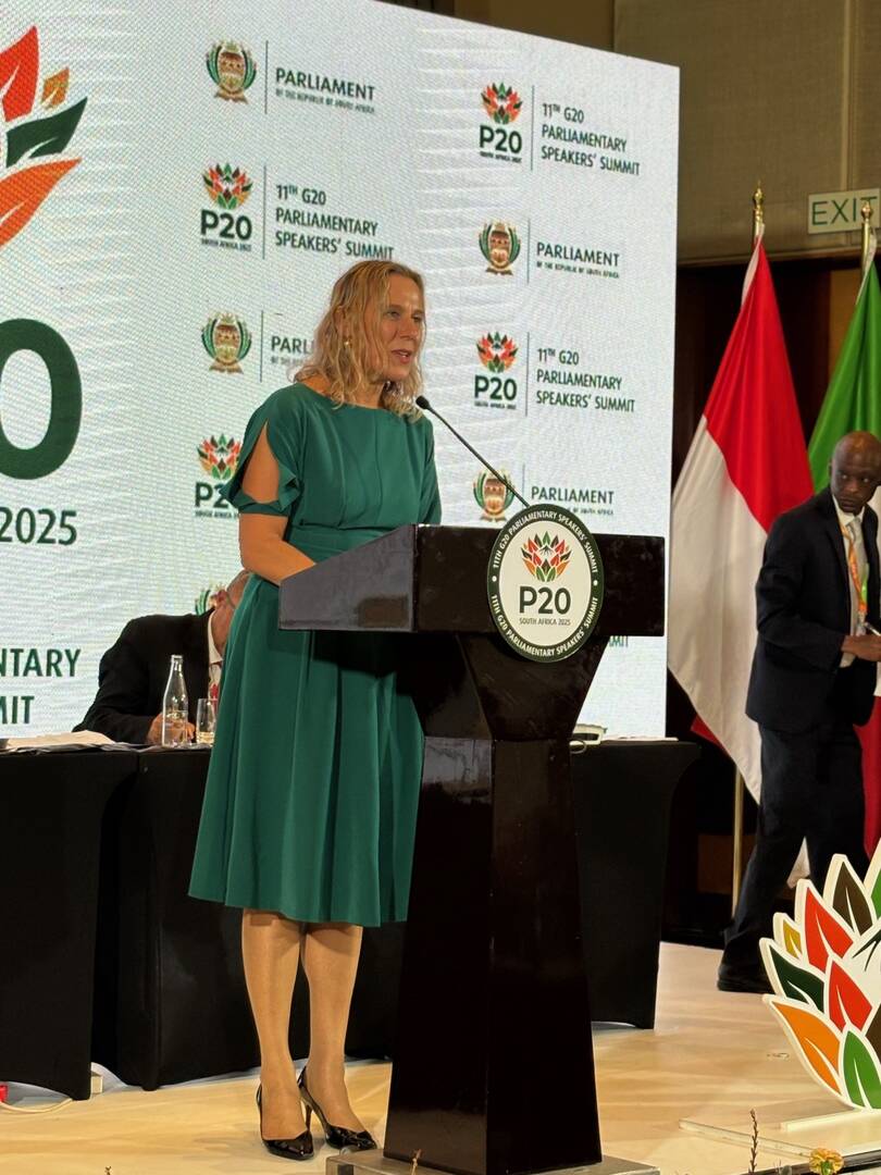 Ondervoorzitter Postma aan het woord