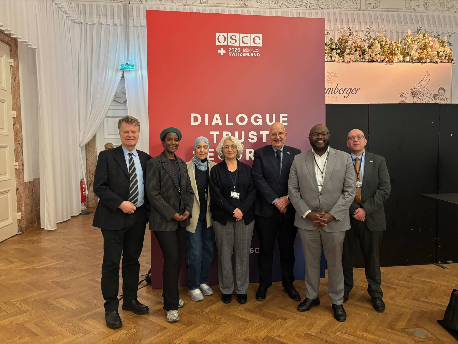 De Nederlandse delegatie