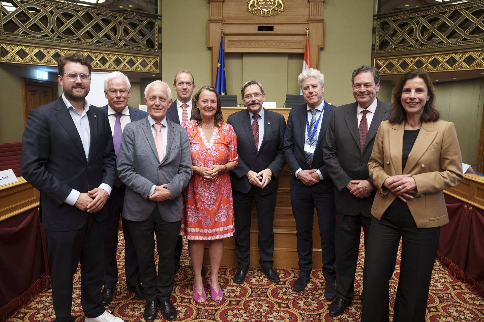 De Nederlandse delegatie