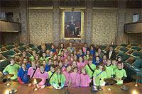 Groepsfoto einddebat Derde Kamer Groepsfoto einddebat Derde Kamer